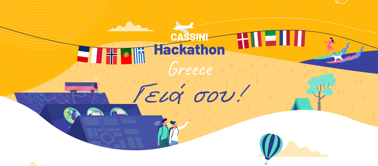 CASSINI Hackathon Greece Banner