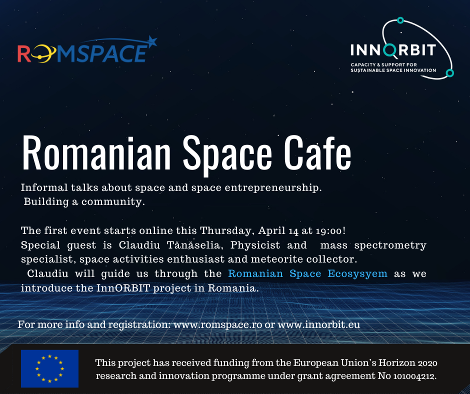 Banner - 1st Romanian Space Cafe