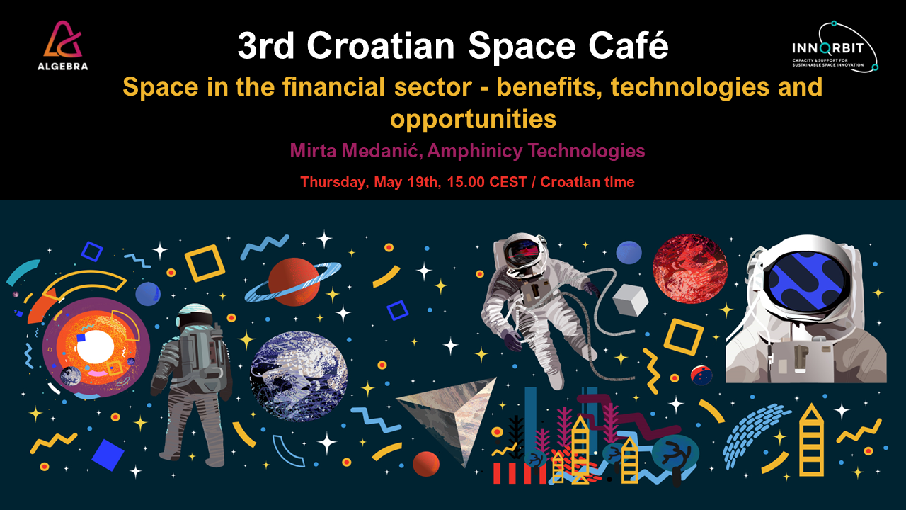Banner for the 3rd space cafe of Croatia